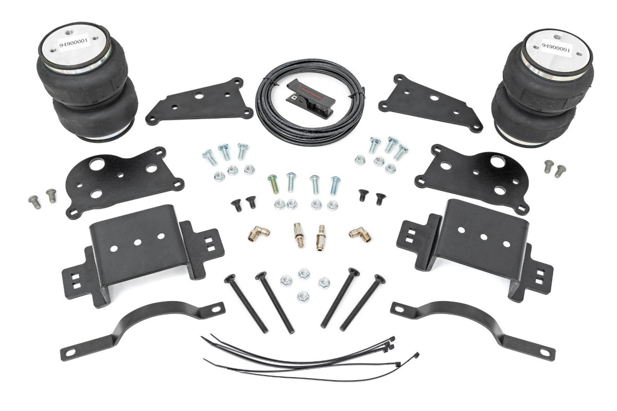 Ram 2500 Air Spring Kit - Rear - Rough Country - Double Convoluted - '14-'23